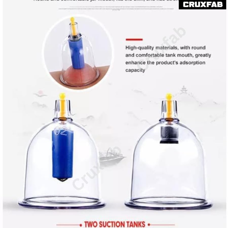 ‎24 Pcs Hijama Vacuum Cupping Set