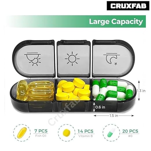 7 days and 3 Times Marking Pill Organizer Box