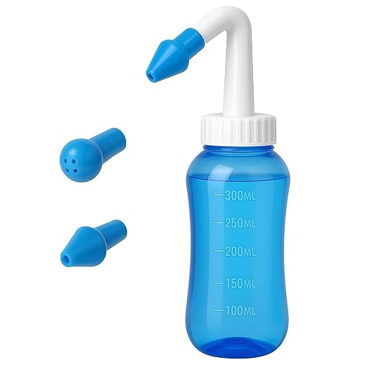 300ml Jal Neti Pots Bottle for Sinus BPA Free