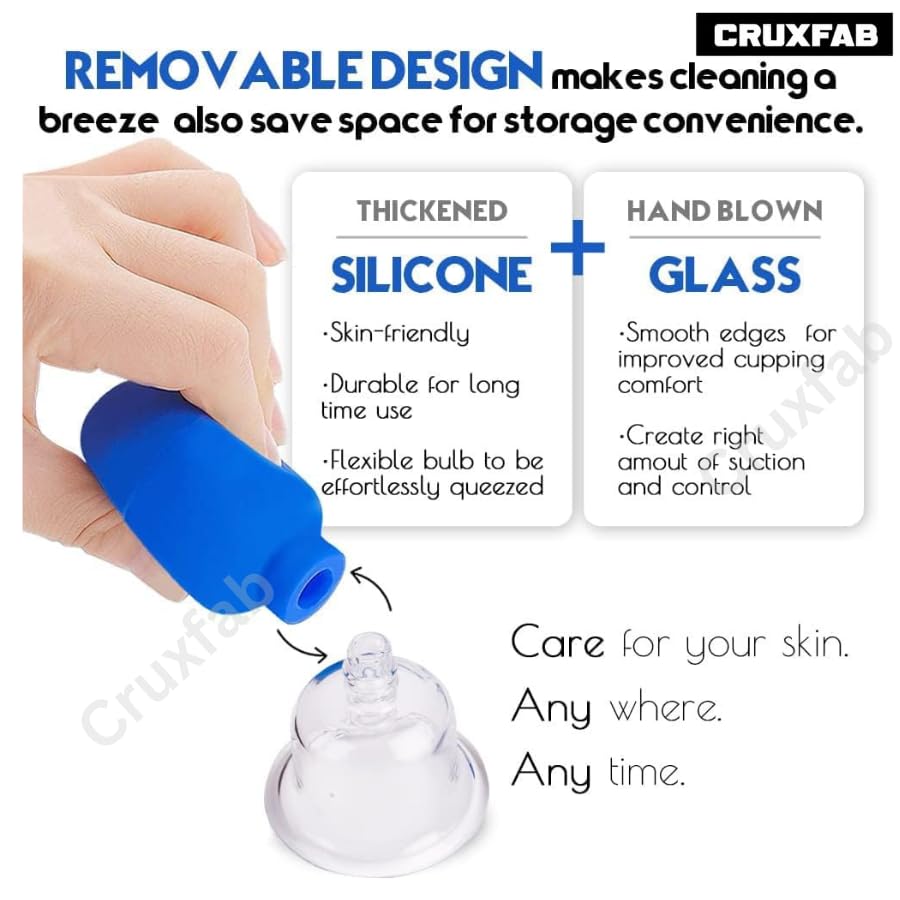 Glass Facial Cupping Set