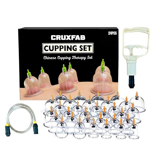‎24 Pcs Hijama Vacuum Cupping Set