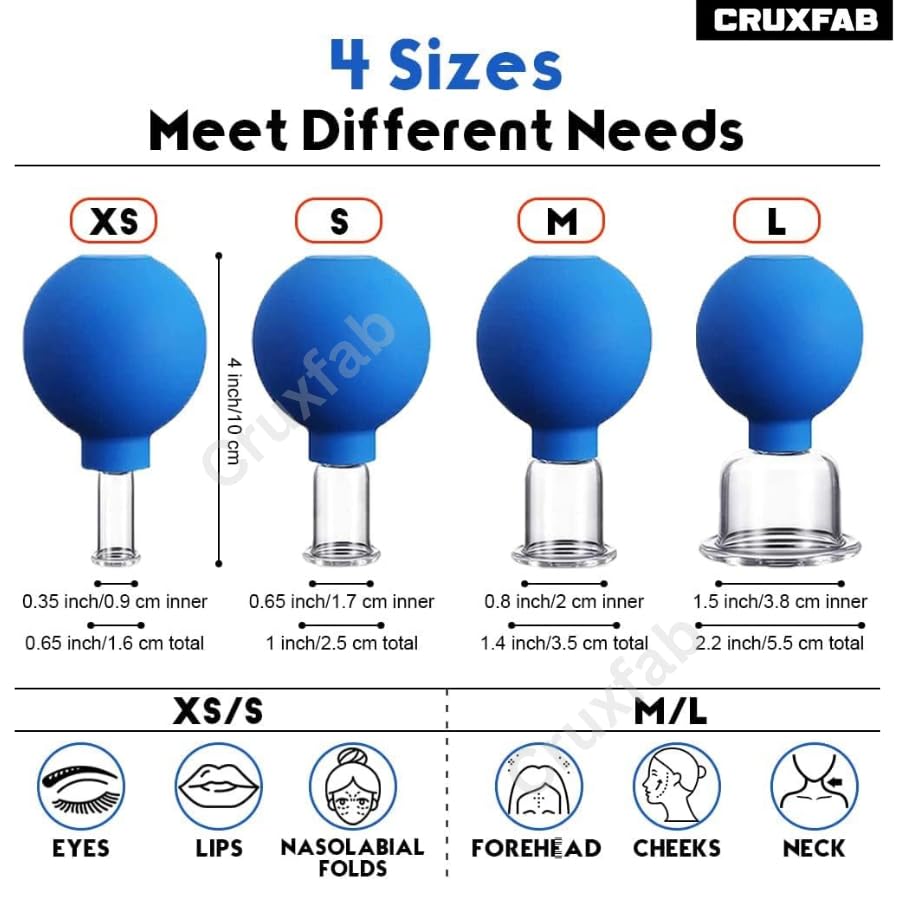 Glass Facial Cupping Set