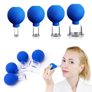 Glass Facial Cupping Set