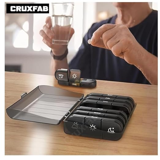 7 days and 3 Times Marking Pill Organizer Box