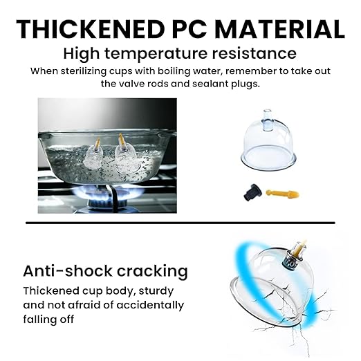 ‎24 Pcs Hijama Vacuum Cupping Set