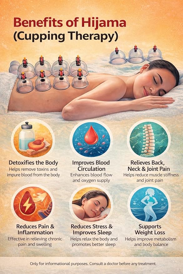 24 Pcs Hijama Loose Cupping Kit