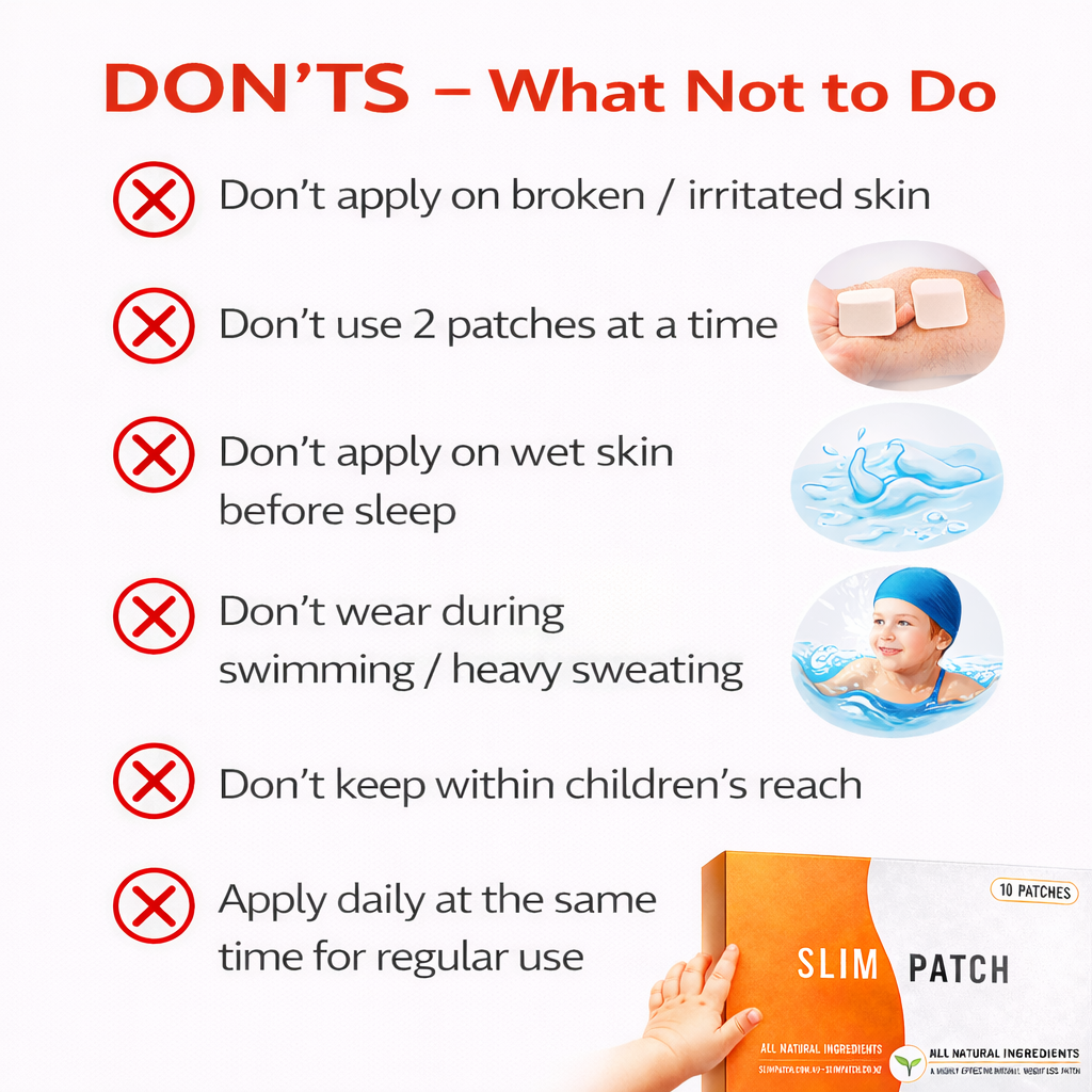 Slimming Patch Two Choices Magnet Weight Reduce Fat Burning Lose Weight Navel Sticker for Belly Slim(Pack of 2)