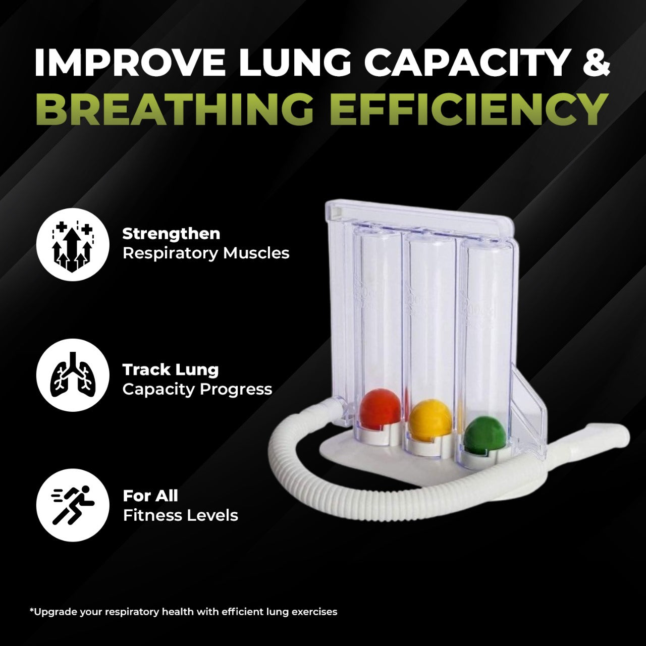 3 Ball Lung Exerciser